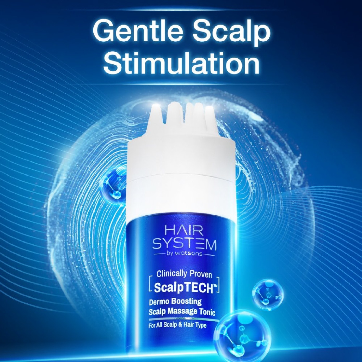 ScalpTECH Dermo Boosting Scalp Massage Tonic 80ml