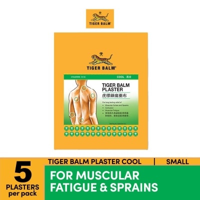 TIGER BALM - Plaster Cool Small (For Muscular Fatigue & Sprains) 5s