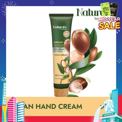 NATURALS BY WATSONS Argan + Ceramide Repairing Hand Cream (For Sensitive Skin) 30ml