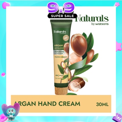 NATURALS BY WATSONS - Argan + Ceramide Repairing Hand Cream (For Sensitive Skin) 30ml image