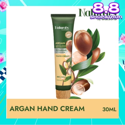 NATURALS BY WATSONS Argan + Ceramide Repairing Hand Cream (For Sensitive Skin) 30ml