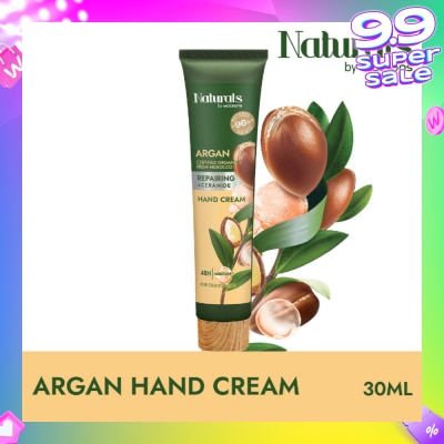 NATURALS BY WATSONS Argan + Ceramide Repairing Hand Cream (For Sensitive Skin) 30ml