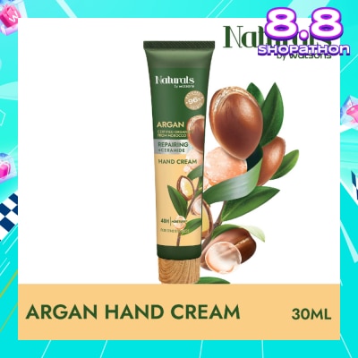 NATURALS BY WATSONS Argan + Ceramide Repairing Hand Cream (For Sensitive Skin) 30ml