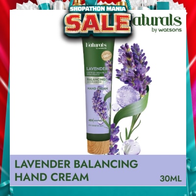 NATURALS BY WATSONS - Naturals by Watsons Lavender Hand Cream 30ml