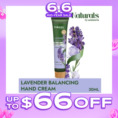 NATURALS BY WATSONS - Naturals by Watsons Lavender Hand Cream 30ml