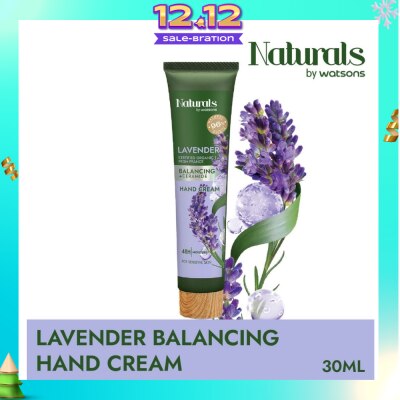 NATURALS BY WATSONS Naturals by Watsons Lavender Hand Cream 30ml