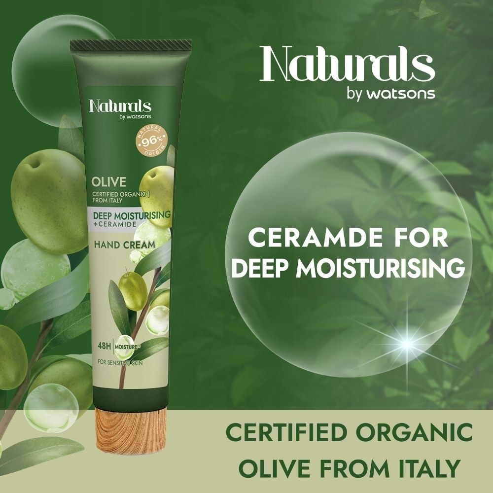 Olive + Ceramide Deep Moisturising Hand Cream (For Sensitive Skin) 490ml