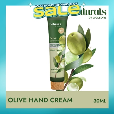 NATURALS BY WATSONS - Olive + Ceramide Deep Moisturising Hand Cream (For Sensitive Skin) 490ml