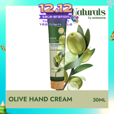 NATURALS BY WATSONS Olive + Ceramide Deep Moisturising Hand Cream (For Sensitive Skin) 490ml