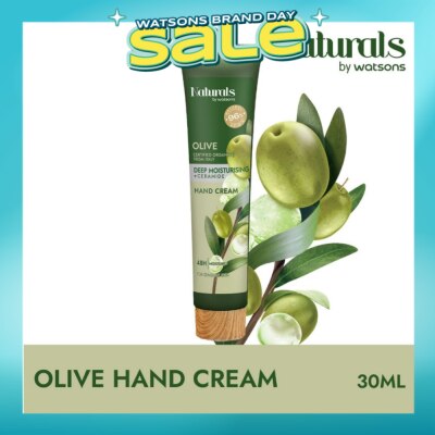 NATURALS BY WATSONS - Olive + Ceramide Deep Moisturising Hand Cream 30ml