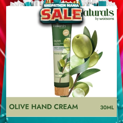 NATURALS BY WATSONS - Olive + Ceramide Deep Moisturising Hand Cream 30ml