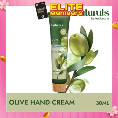 NATURALS BY WATSONS Olive + Ceramide Deep Moisturising Hand Cream (For Sensitive Skin) 490ml