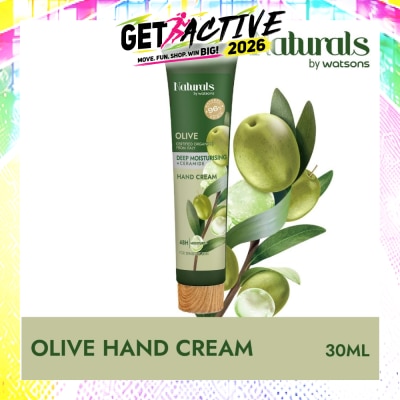 NATURALS BY WATSONS - Olive + Ceramide Deep Moisturising Hand Cream 30ml image
