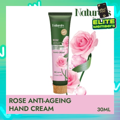 NATURALS BY WATSONS Rose + Retinol Anti-Ageing Hand Cream (For Sensitive Skin) 30ml