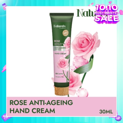 NATURALS BY WATSONS Rose + Retinol Anti-Ageing Hand Cream (For Sensitive Skin) 30ml
