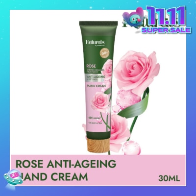 NATURALS BY WATSONS Rose + Retinol Anti-Ageing Hand Cream (For Sensitive Skin) 30ml