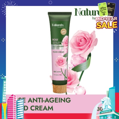 NATURALS BY WATSONS Rose + Retinol Anti-Ageing Hand Cream (For Sensitive Skin) 30ml