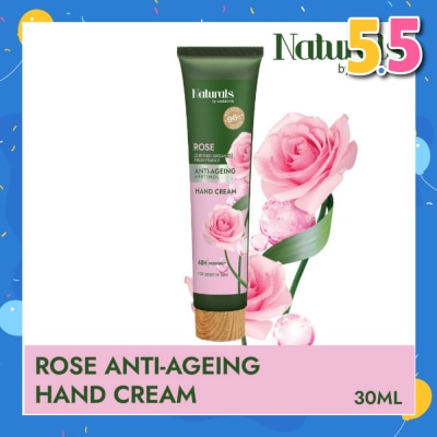 NATURALS BY WATSONS Rose + Retinol Anti-Ageing Hand Cream (For Sensitive Skin) 30ml