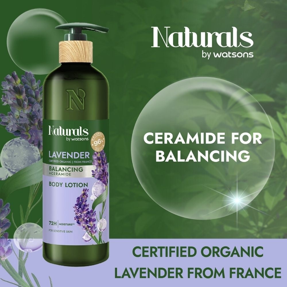 Lavender + Ceramide Balancing Body Lotion (For Sensitive Skin) 490ml