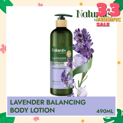 NATURALS BY WATSONS Lavender + Ceramide Balancing Body Lotion (For Sensitive Skin) 490ml