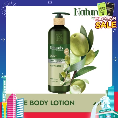 NATURALS BY WATSONS Lavender + Ceramide Balancing Body Lotion (For Sensitive Skin) 490ml