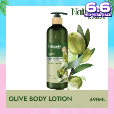 NATURALS BY WATSONS Lavender + Ceramide Balancing Body Lotion (For Sensitive Skin) 490ml
