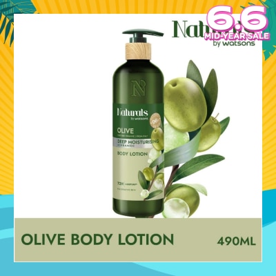 NATURALS BY WATSONS Lavender + Ceramide Balancing Body Lotion (For Sensitive Skin) 490ml