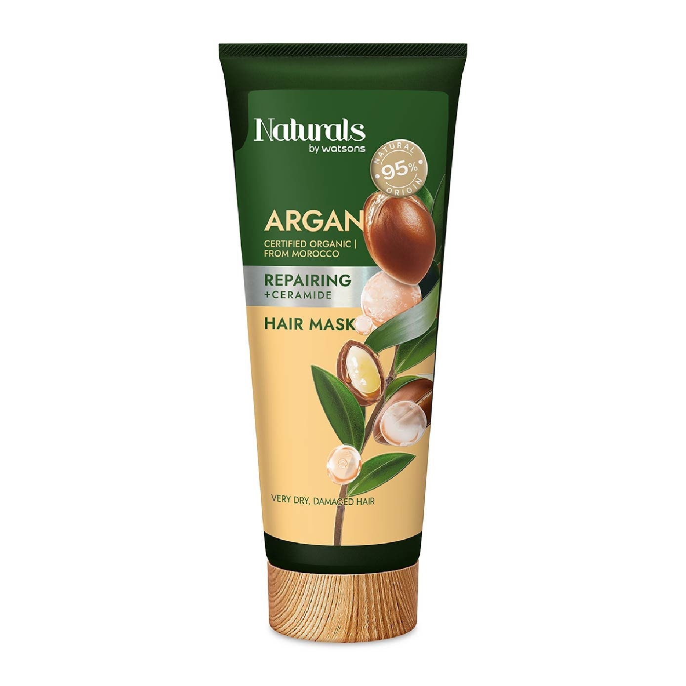 Argan + Ceramide Repairing Hair Mask (For Very Dry & Damaged Hair) 100ml