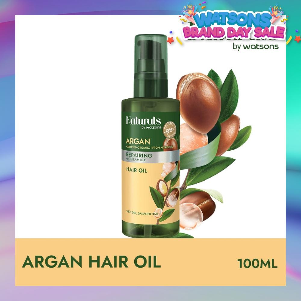 Argan + Ceramide Repairing Hair Oil (For Very Dry & Damaged Hair) 100ml