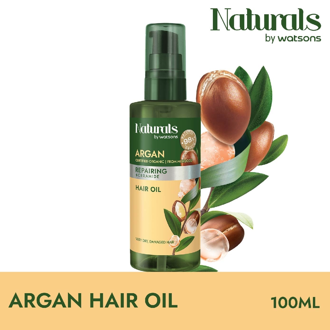 Argan Repairing + Ceramide Hair Oil 100ml