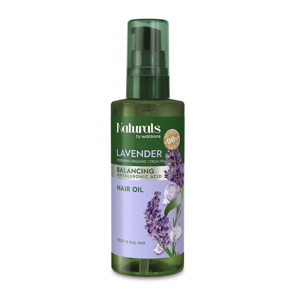 Lavender + Hyaluronic Acid Balancing Hair Oil (For Frizzy & Dull Hair) 100ml