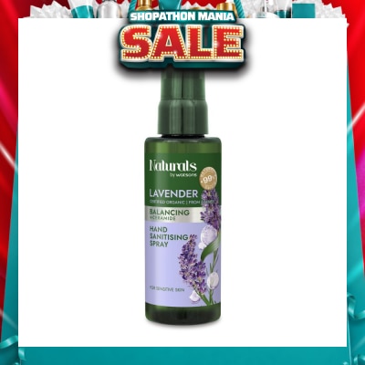 NATURALS BY WATSONS - Balancing +Ceramide Hand Sanitising Spray Lavender 60ml