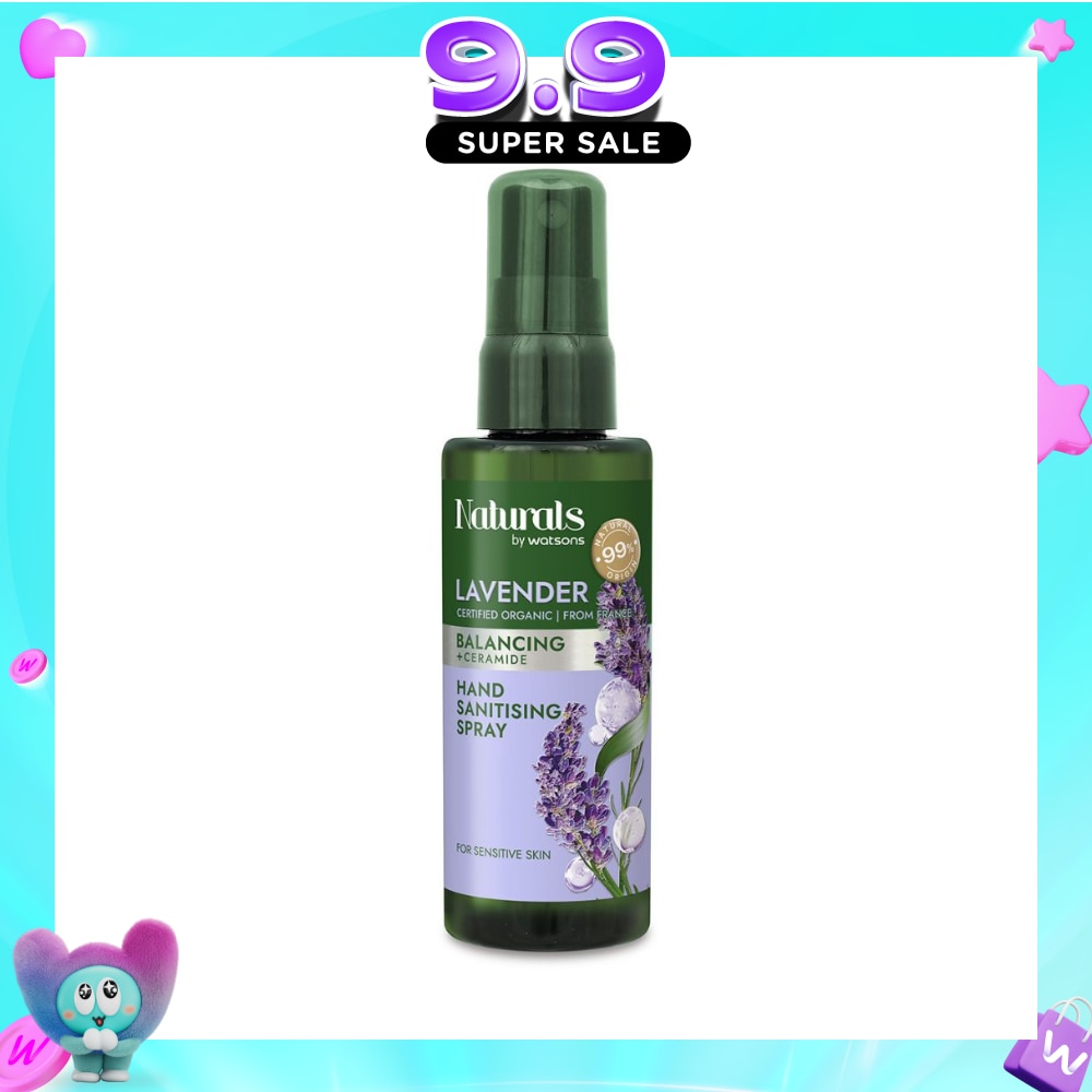 Balancing +Ceramide Hand Sanitising Spray Lavender 60ml image
