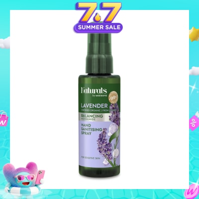 NATURALS BY WATSONS - Balancing +Ceramide Hand Sanitising Spray Lavender 60ml