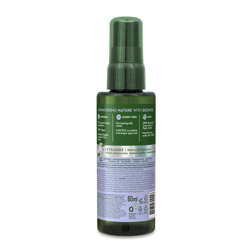 Balancing +Ceramide Hand Sanitising Spray Lavender 60ml
