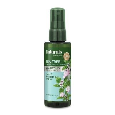 NATURALS BY WATSONS Clarifying +Ceramide Hand Sanitising Spray Tea Tree 60ml