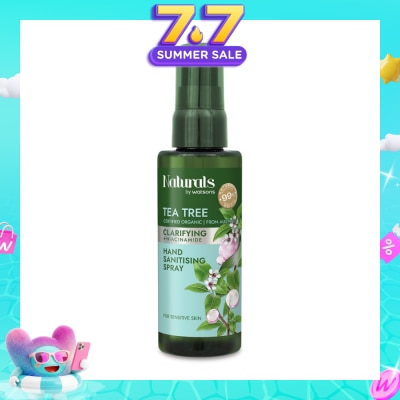 NATURALS BY WATSONS - Clarifying +Ceramide Hand Sanitising Spray Tea Tree 60ml