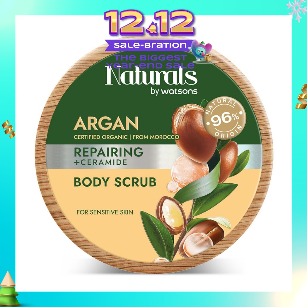 Argan + Ceramide Repairing Body Scrub (For Sensitive Skin) 200g