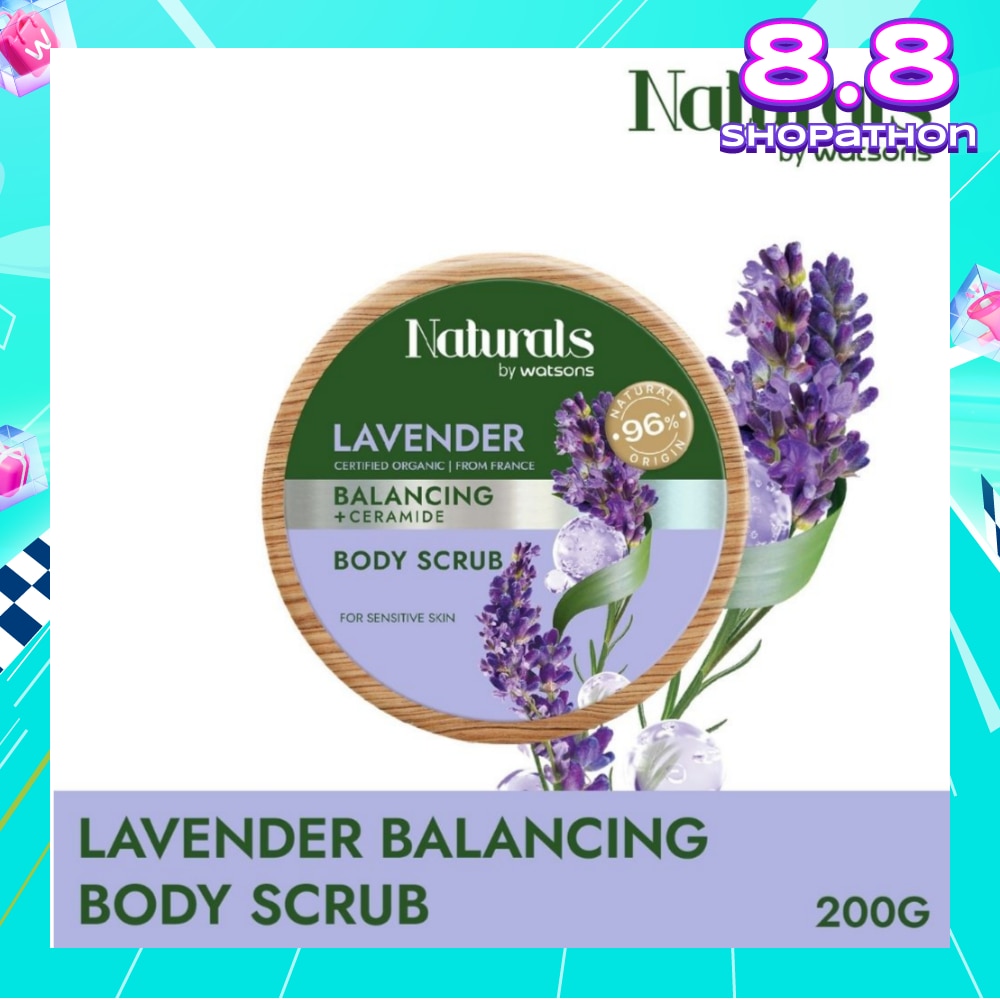 Lavender + Ceramide Balancing Body Scrub (For Sensitive Skin) 200g