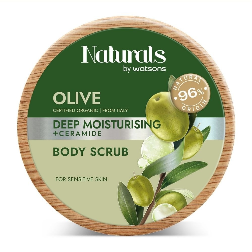 Olive + Ceramide Deep Moisturising Body Scrub (For Sensitive Skin) 200g