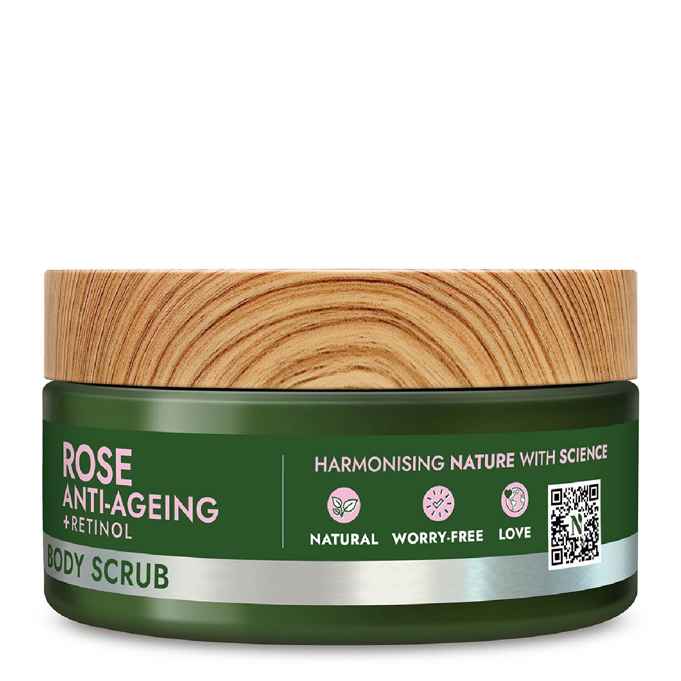 Rose + Retinol Anti-Ageing Body Scrub (For Sensitive Skin) 200g