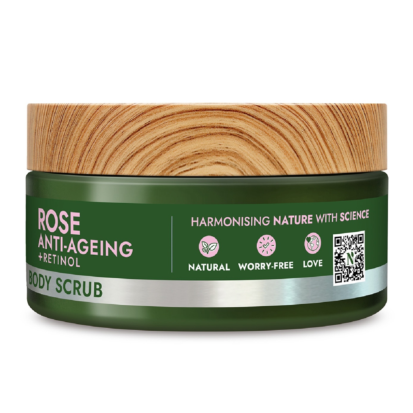 Rose + Retinol Anti-Ageing Body Scrub (For Sensitive Skin) 200g