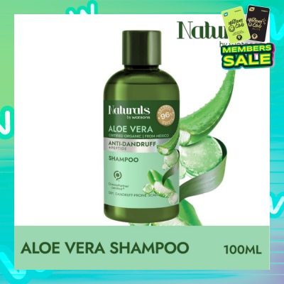 NATURALS BY WATSONS Aloe Vera + Peptide Anti-Dandruff Shampoo (For Dry & Dandruff-Prone Scalp) 100ml
