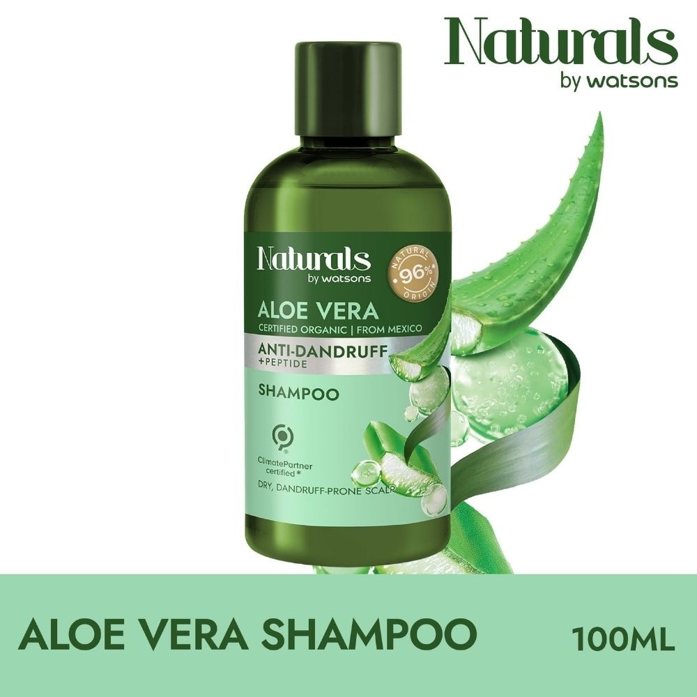 Aloe Vera + Peptide Anti-Dandruff Shampoo (For Dry & Dandruff-Prone Scalp) 100ml