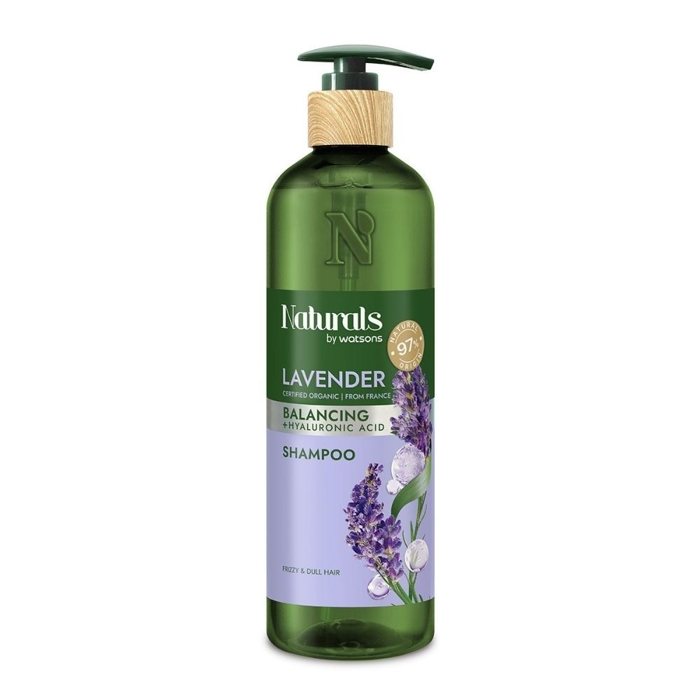 Lavender + Hyaluronic Acid Balancing Shampoo (For Frizzy & Dull Hair) 490ml