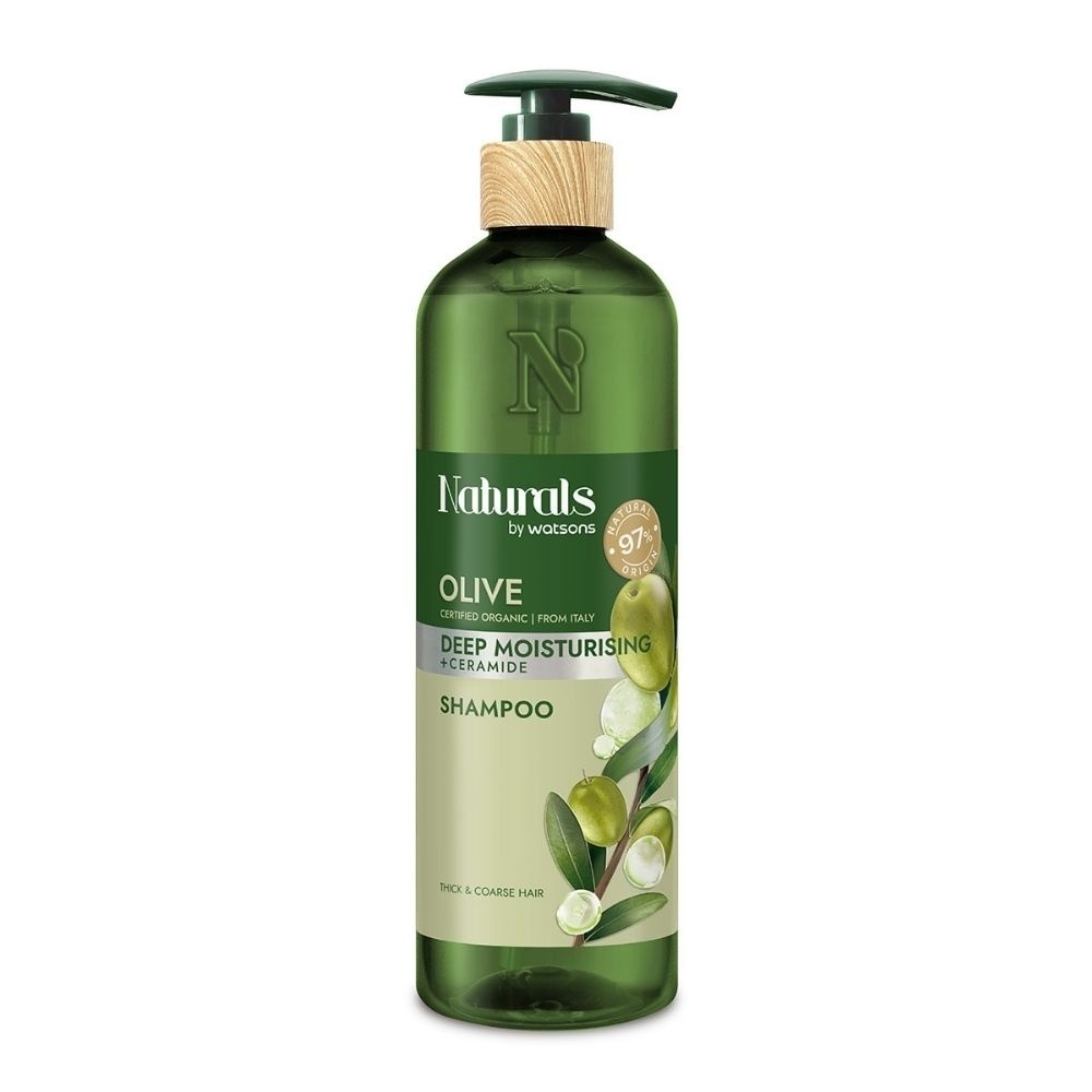 Olive + Ceramide Deep Moisturising Shampoo (For Thick & Coarse Hair) 490ml