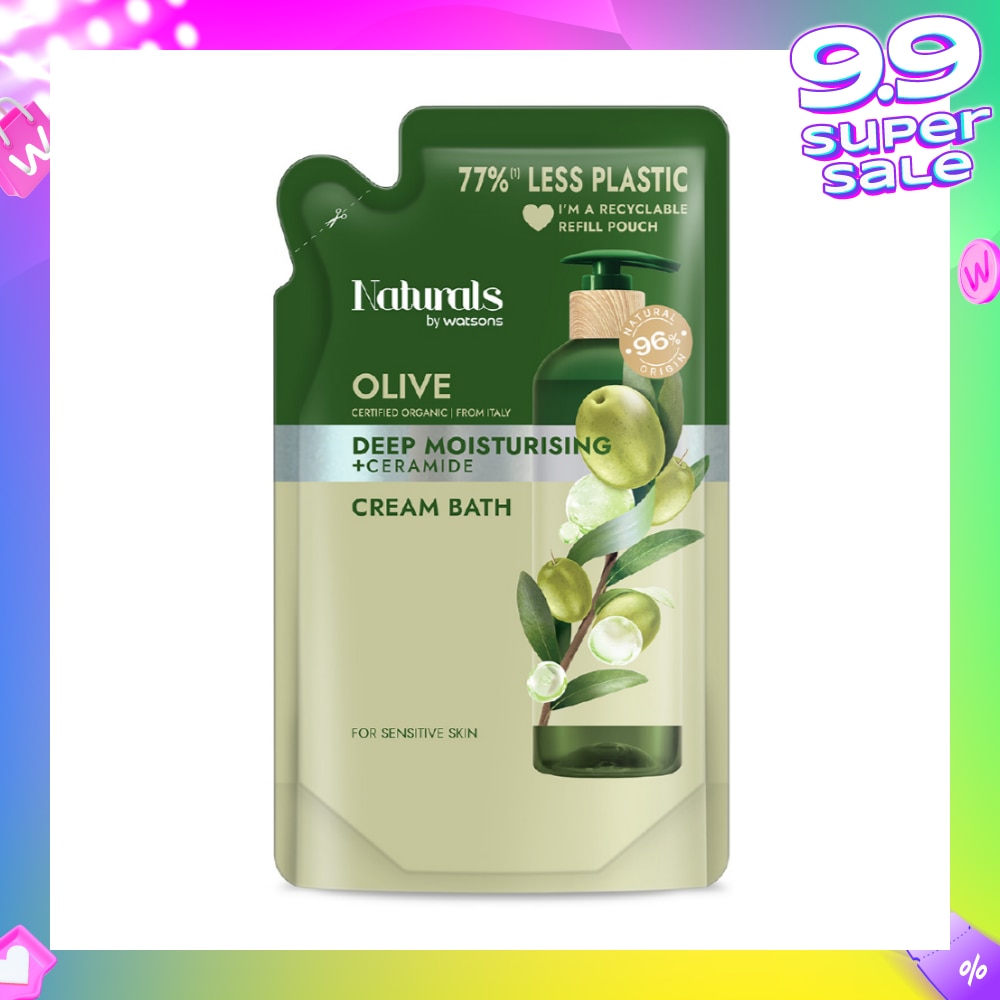 Olive + Ceramide Moisturising Shampoo Refill Pack 450ml