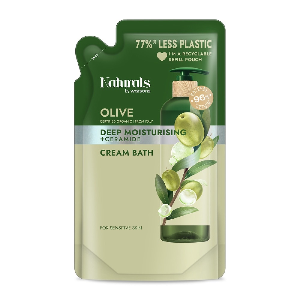 Olive + Ceramide Moisturising Shampoo Refill Pack 450ml