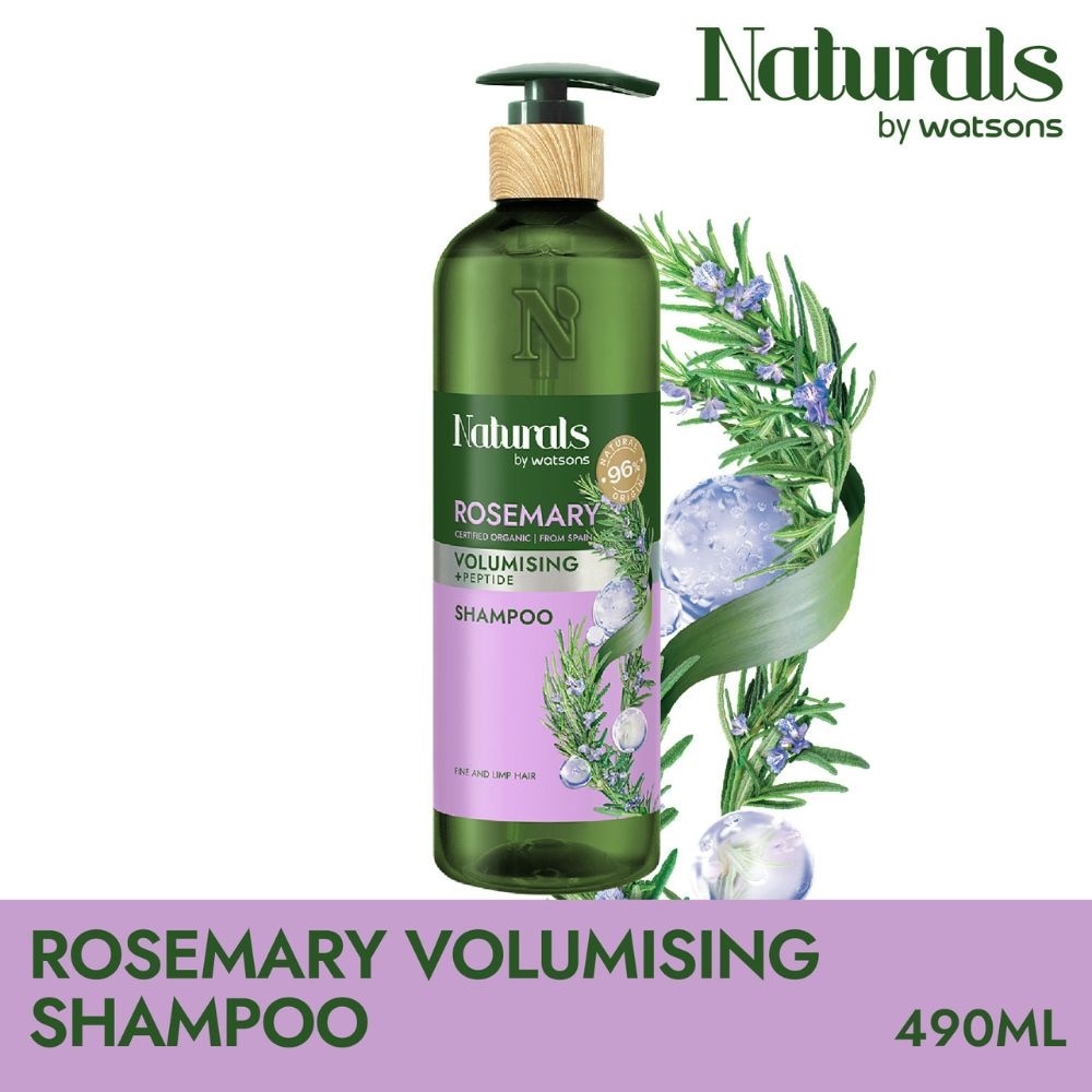 Rosemary + Peptide Volumising Shampoo (For Fine & Limp Hair) 490ml