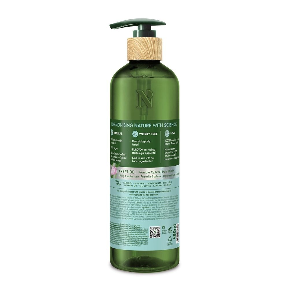 Tea Tree + Peptide Clarifying Shampoo (For Oily & Dandruff-Prone Scalp) 490ml